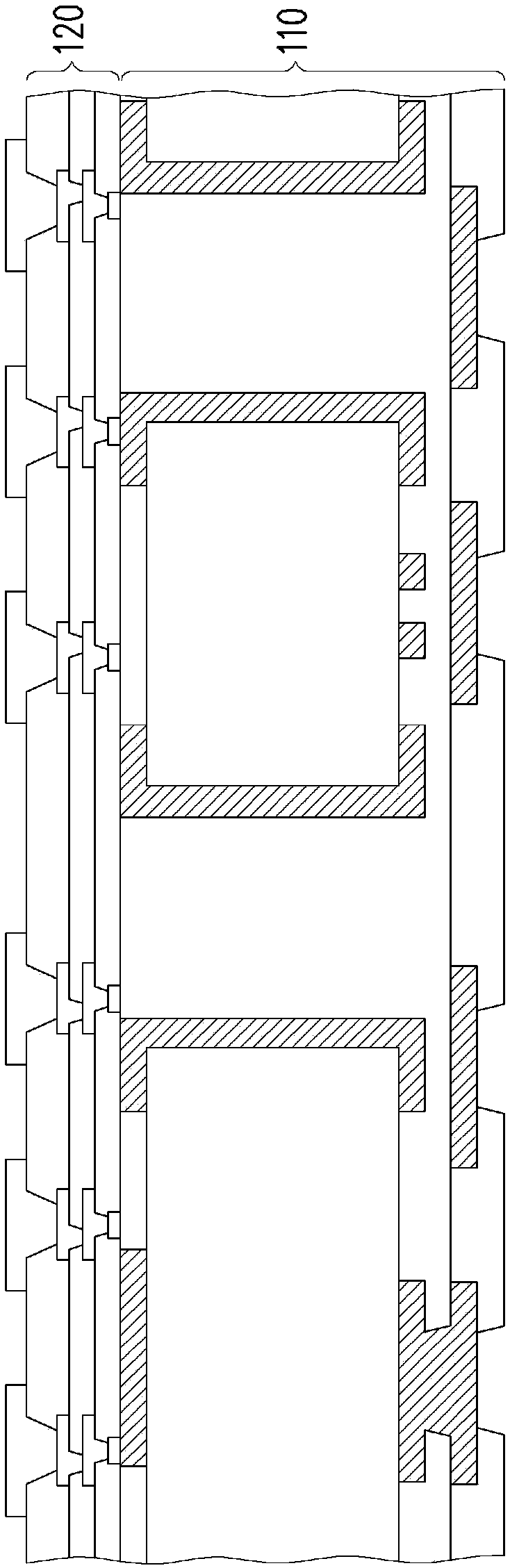 Package substrate structure and bonding method thereof