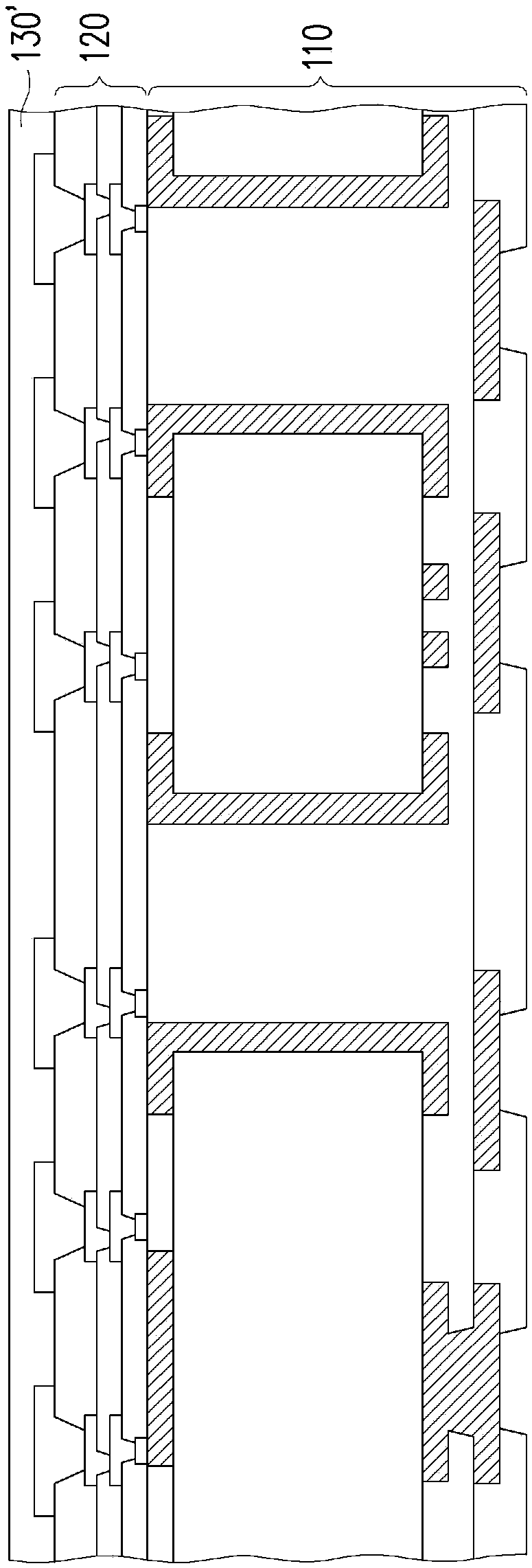 Package substrate structure and bonding method thereof