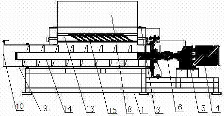 Aggregation dust collecting device for waste plastic film of dry decontamination machine