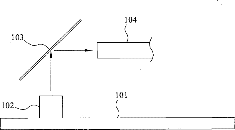 Optical signal connection module