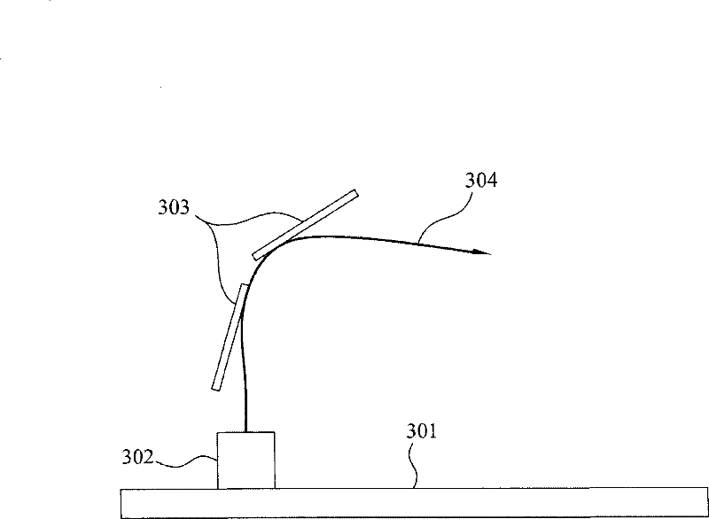 Optical signal connection module