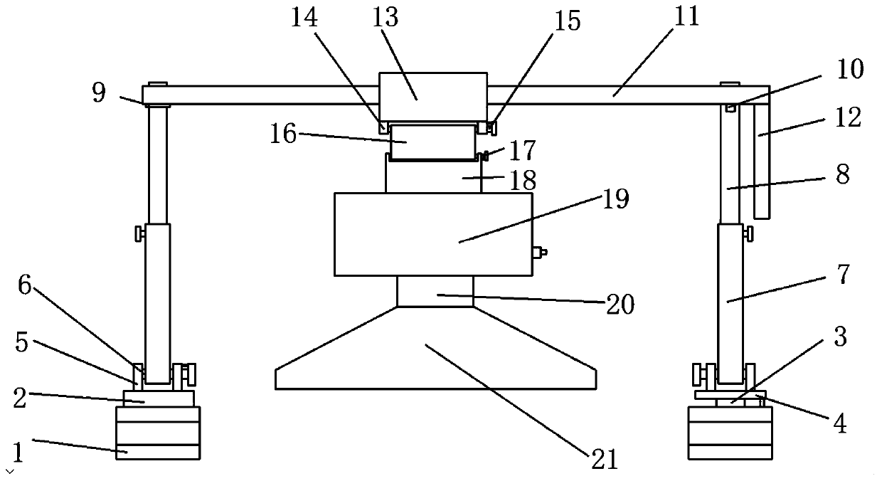 Cloth processing thread end adsorption device and method