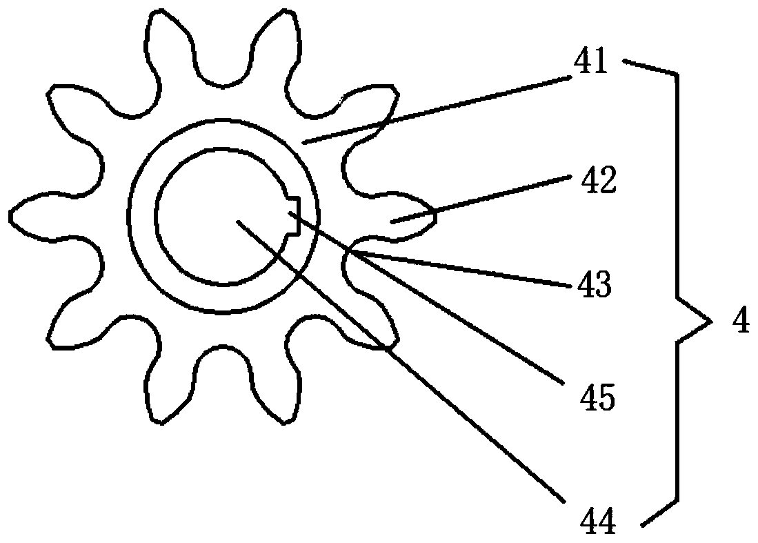 Cloth processing thread end adsorption device and method