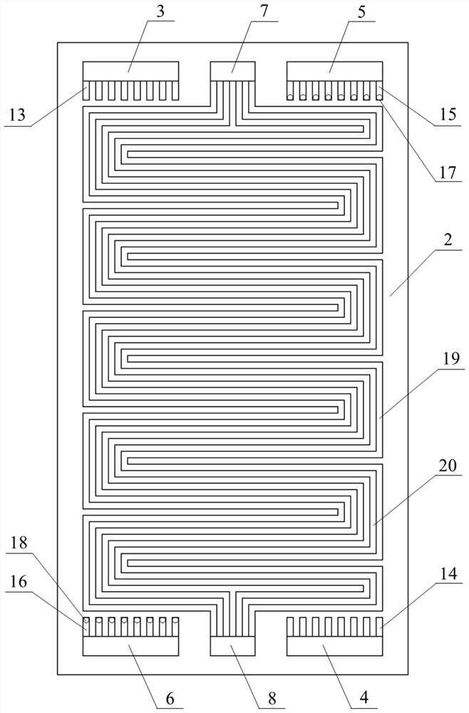 A heat storage lightweight bipolar plate and its working method