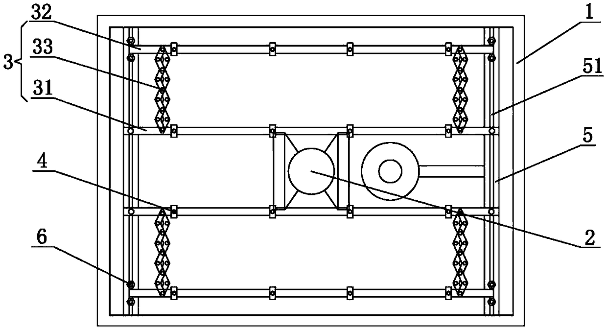 Diaphragm gas meter salt fog test device and use method thereof