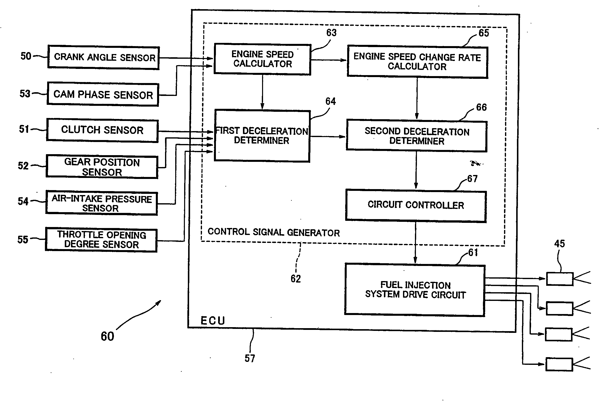 Method of feeding fuel to an engine, fuel feed amount control system of an engine, and motorcycle comprising fuel feed amount control system