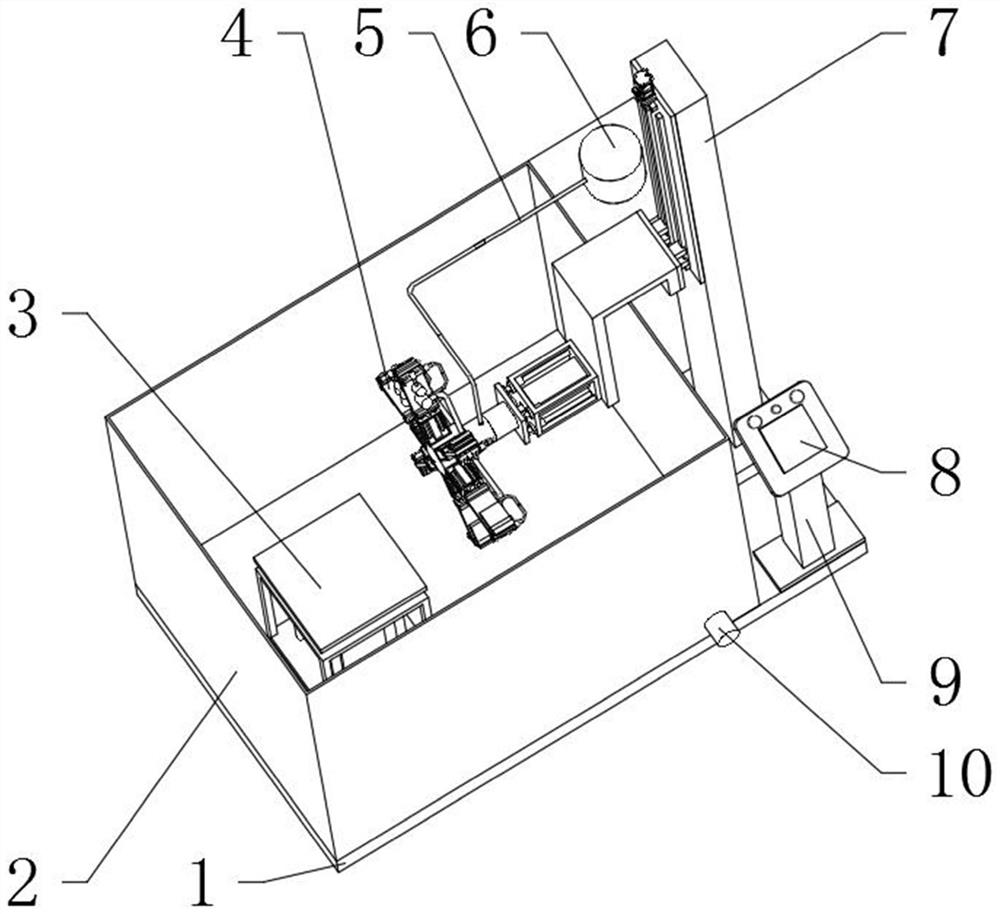 Environment-friendly sewage pump cleaning device