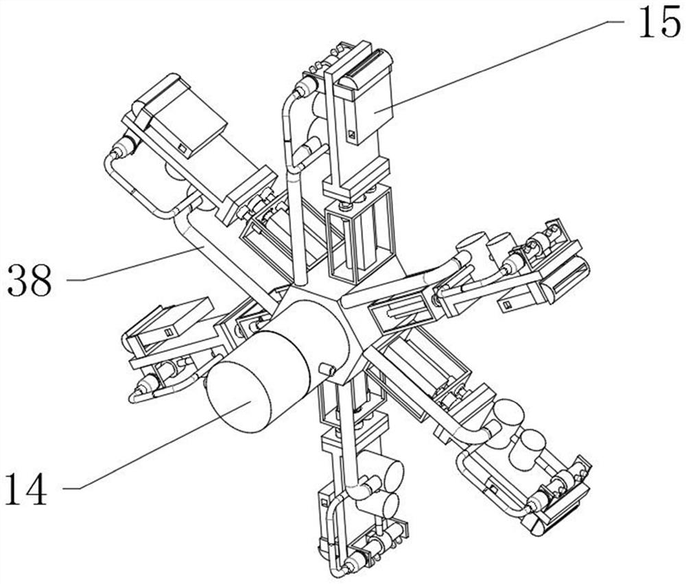 Environment-friendly sewage pump cleaning device