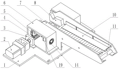 Flexible automatic distributing device for shaft sleeve workpieces