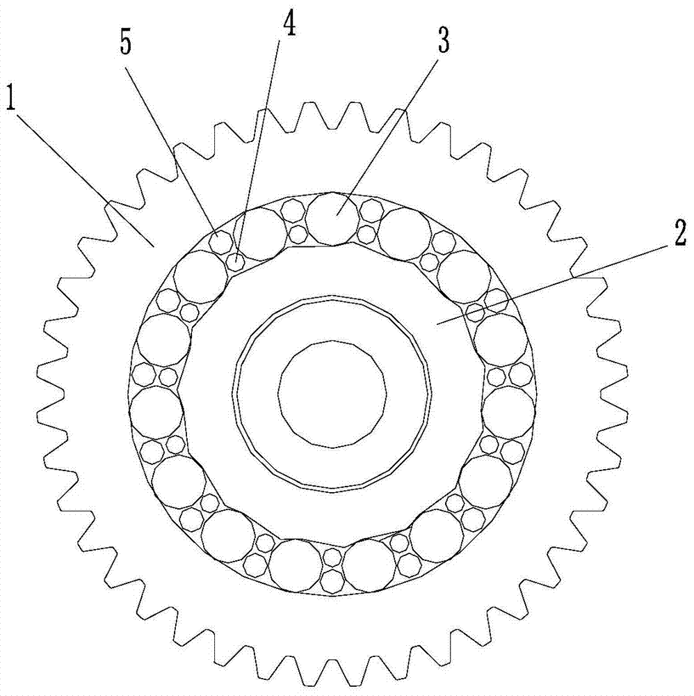 Follow-up parallel roller overrunning clutch