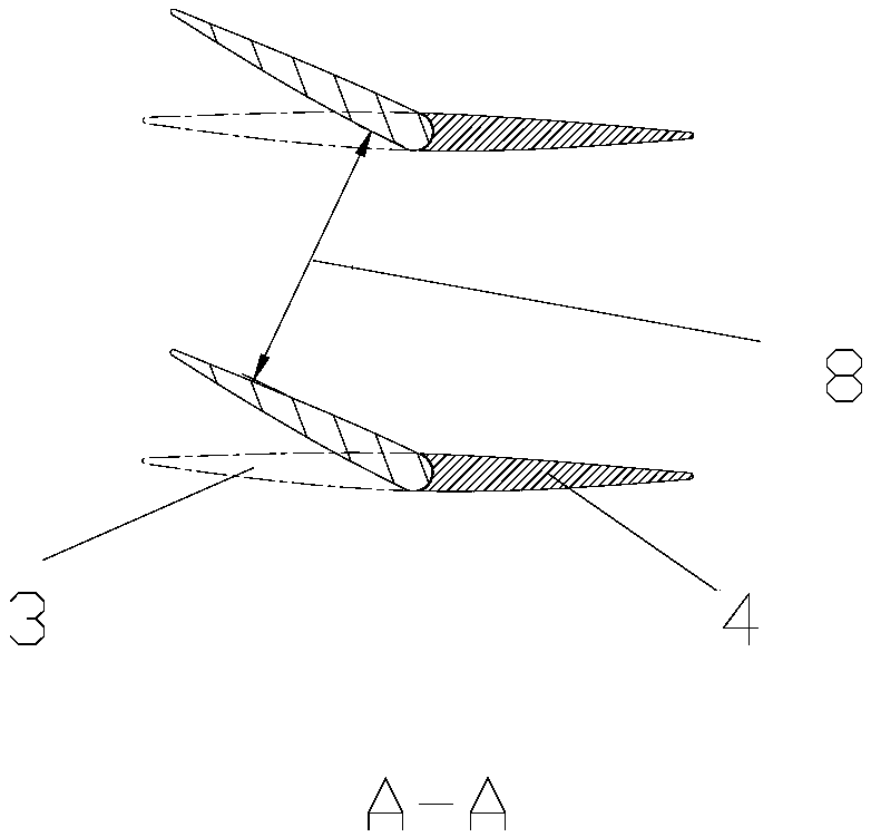 External culvert structure adapted to variable incoming flow angle low loss adjustable support plate