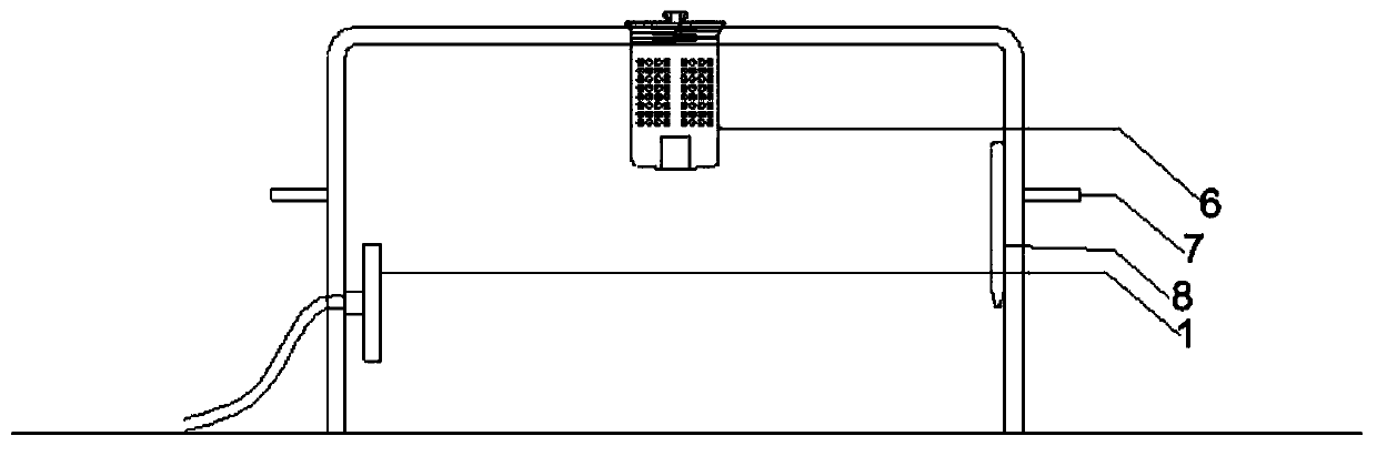 Field in-situ C3 crop photosynthetic carbon marking device and application