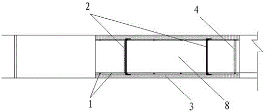 Masonry filler wall reinforcement and plastering constructional column and construction method thereof