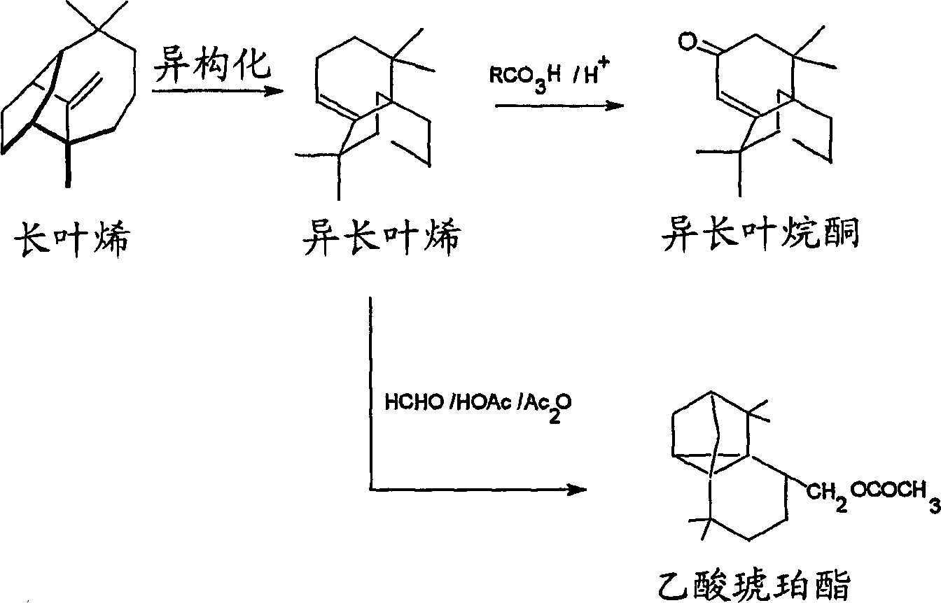 Catalytic process for the preparation of isolongifolene