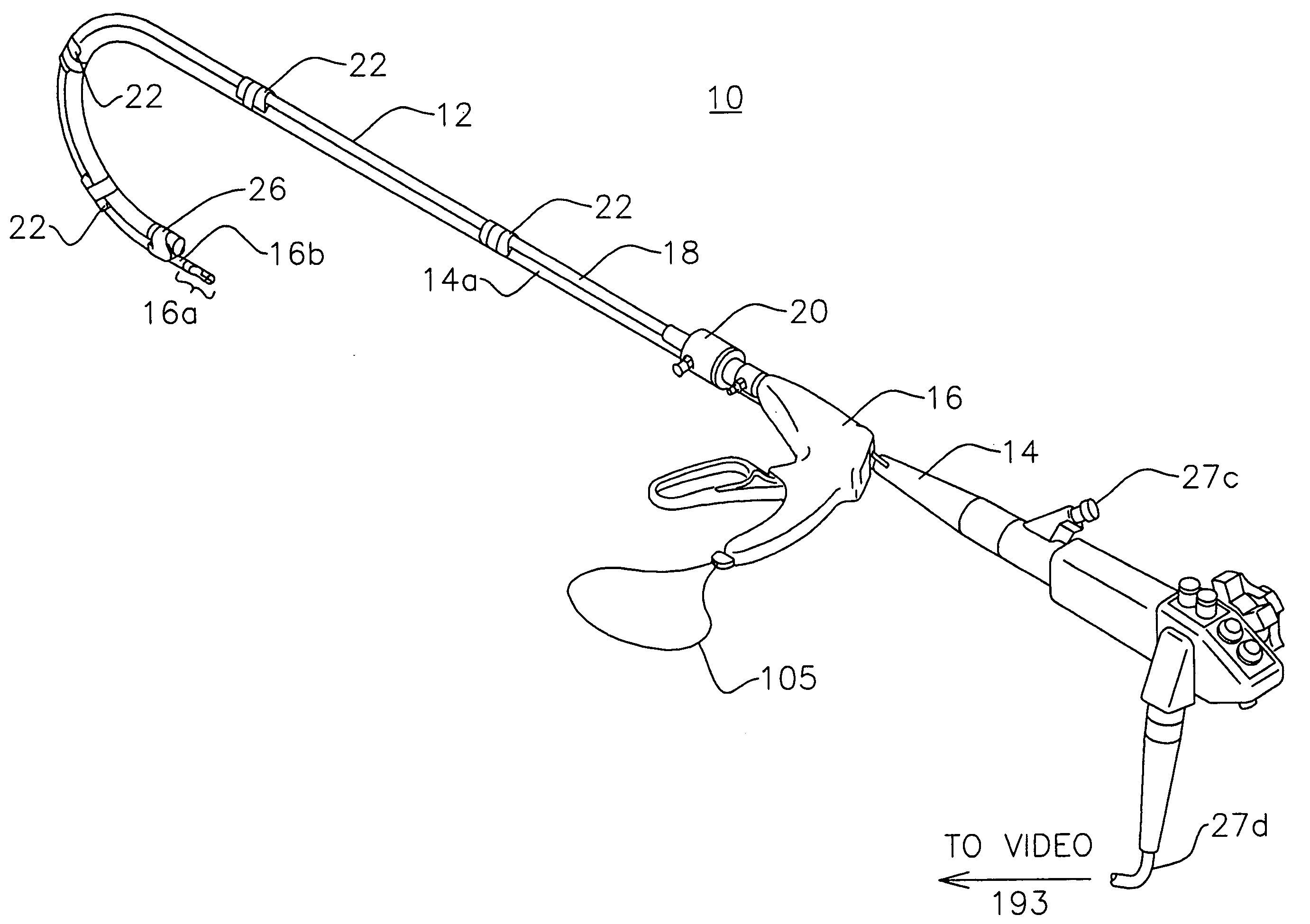 System for endoscopic suturing