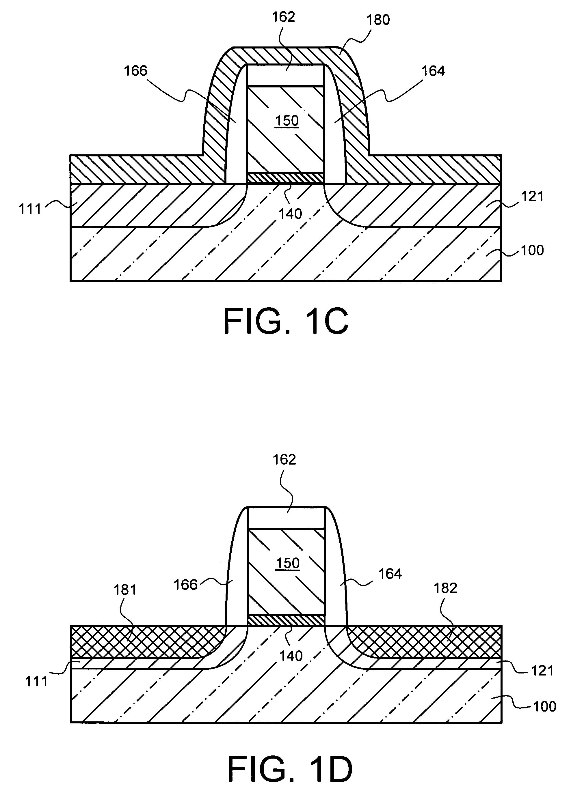 Method of forming self-aligned low resistance contact layer