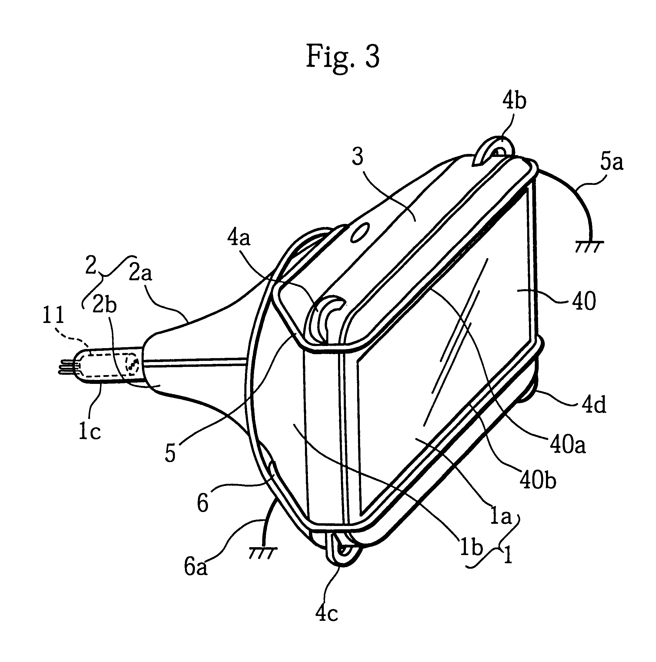Cathode ray tube device that reduces magnetic field leakage