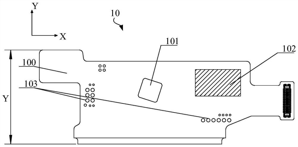 Circuit board, display screen and electronic equipment