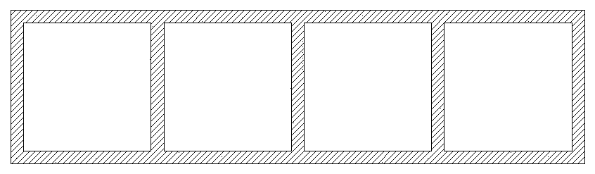 Spatial structure and printing method suitable for continuous fiber 3D printing