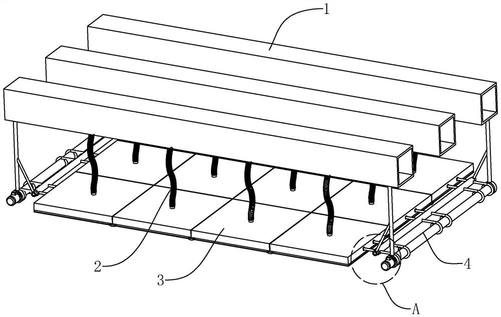 Green energy-saving suspended ceiling module