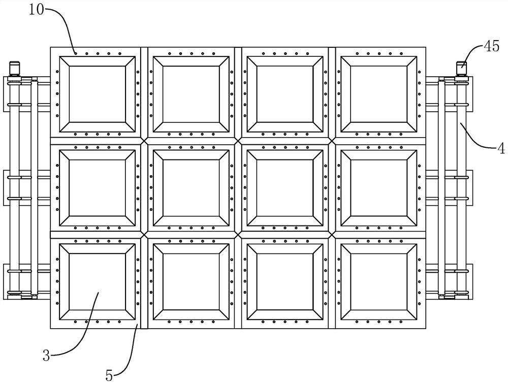 Green energy-saving suspended ceiling module