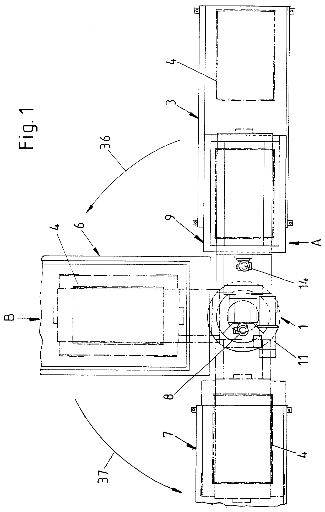 Method of and apparatus for emptying containers for flowable materials such as comminuted tobacco leaves