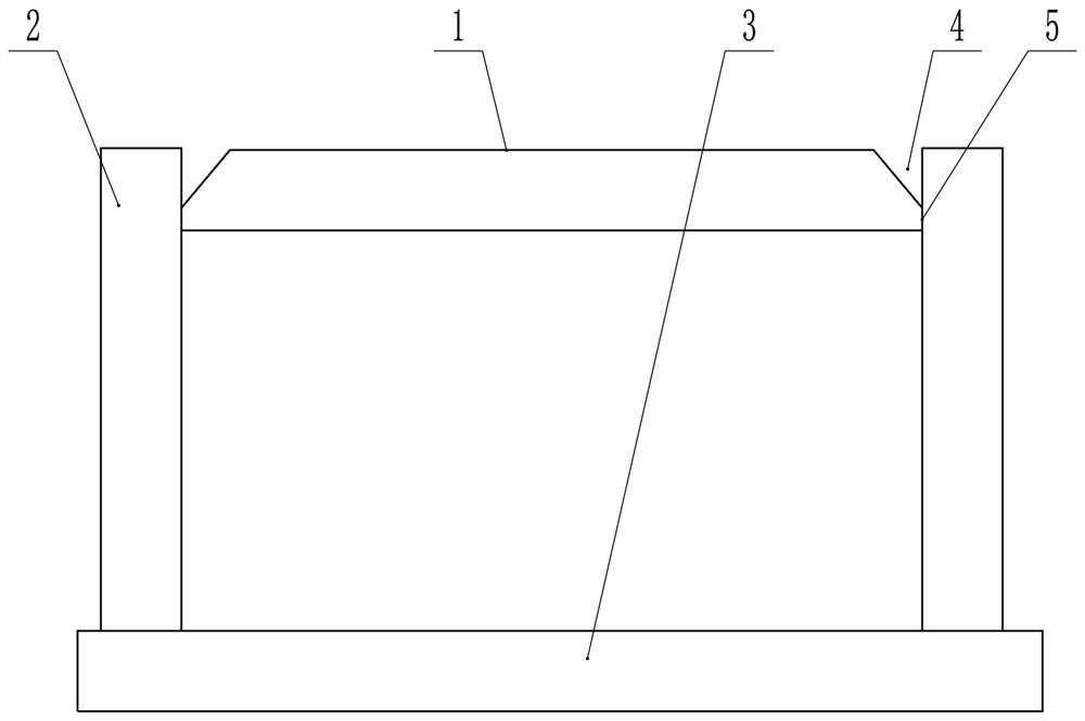 Method for automatically welding narrow groove of hydraulic support structural part