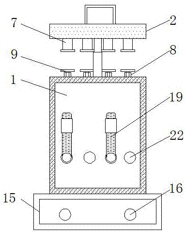 Dust removal cleaning device for plastic vehicle parts