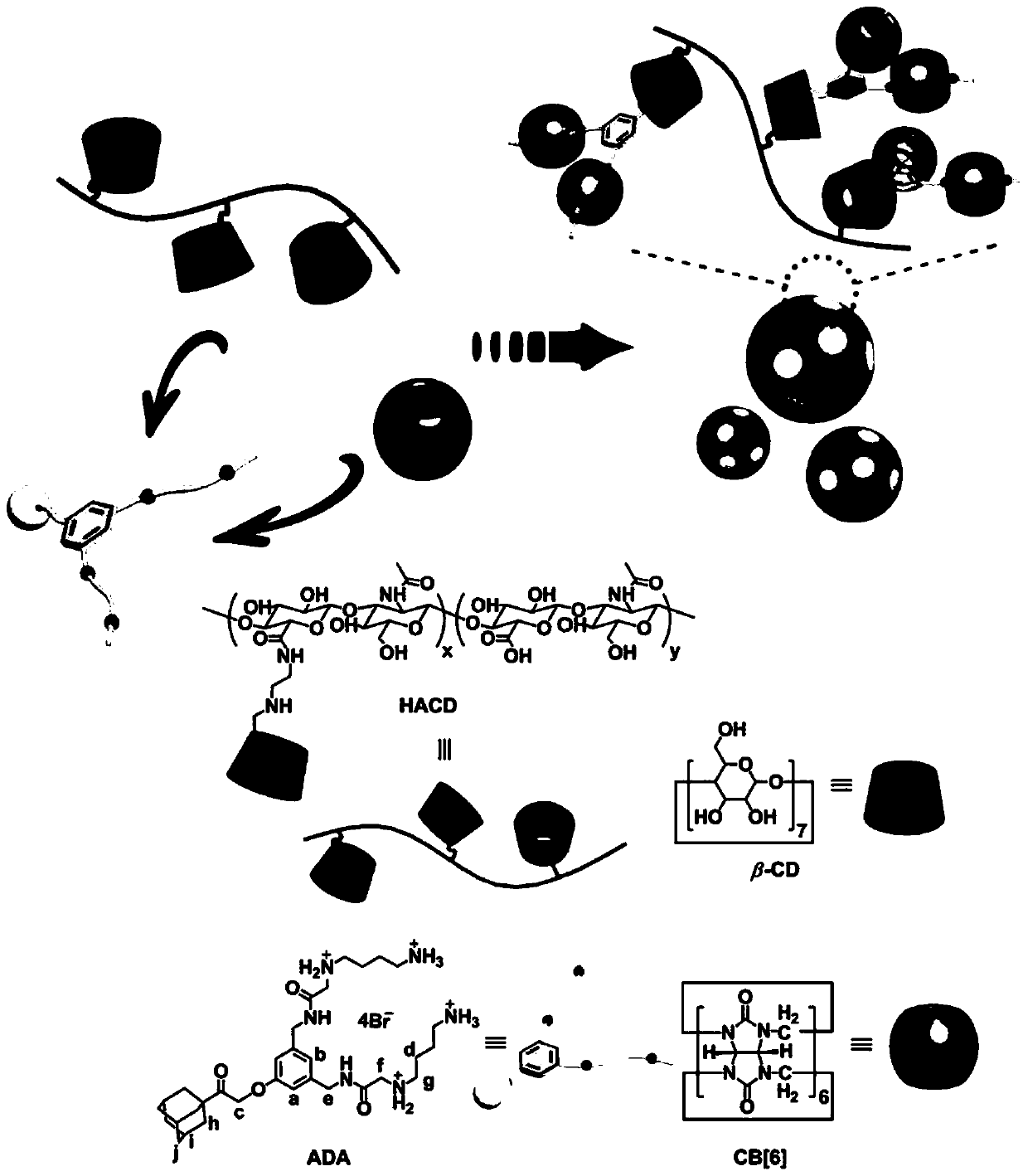 A supramolecular assembly and preparation method for targeted delivery of small interfering RNA