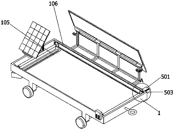 New energy intelligent drying vehicle