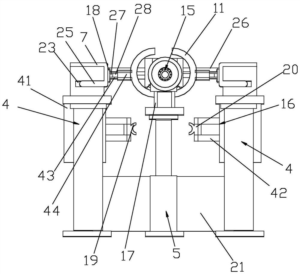 Gas pipeline welding device for integrated stove