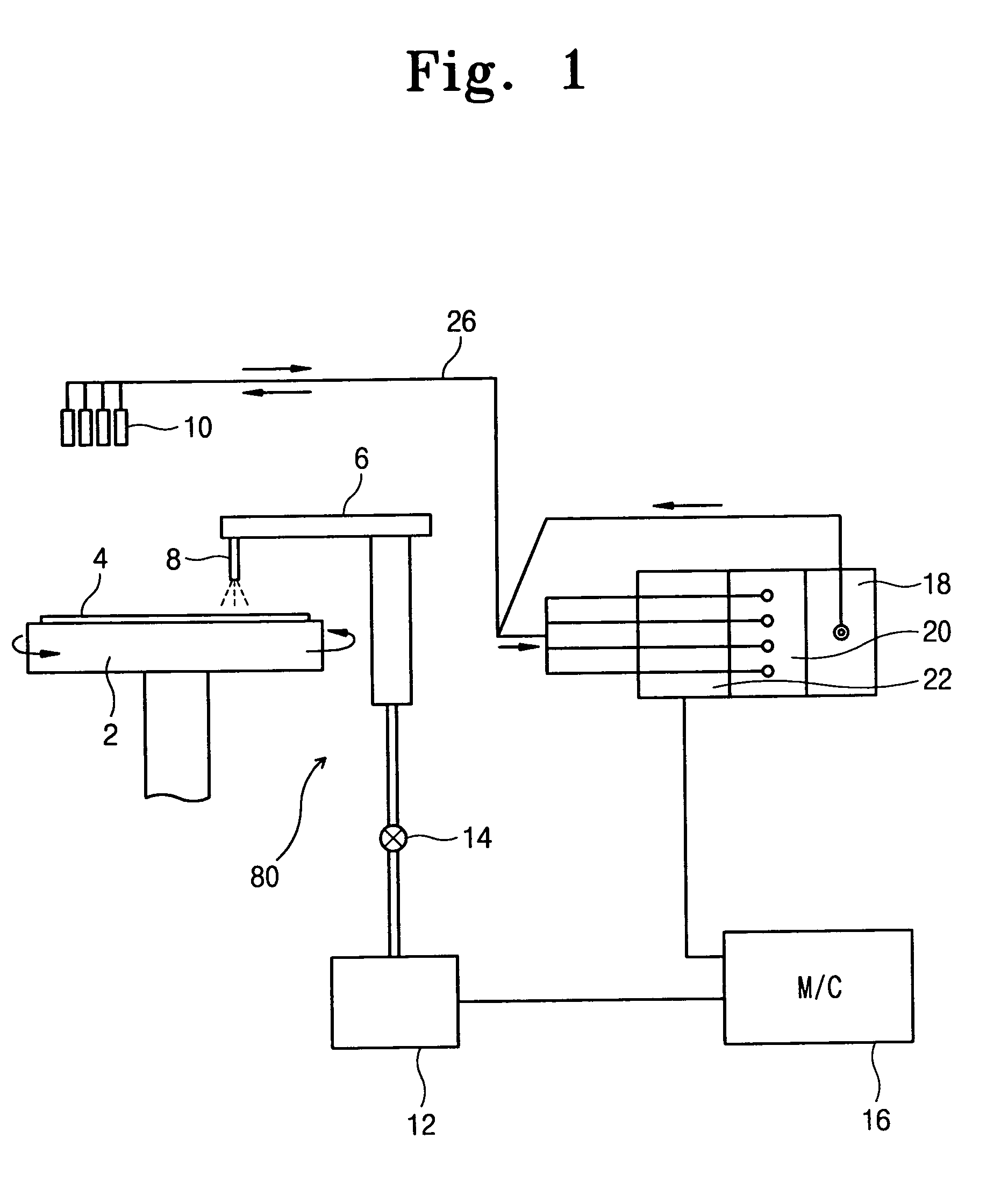 Spin etcher with thickness measuring system