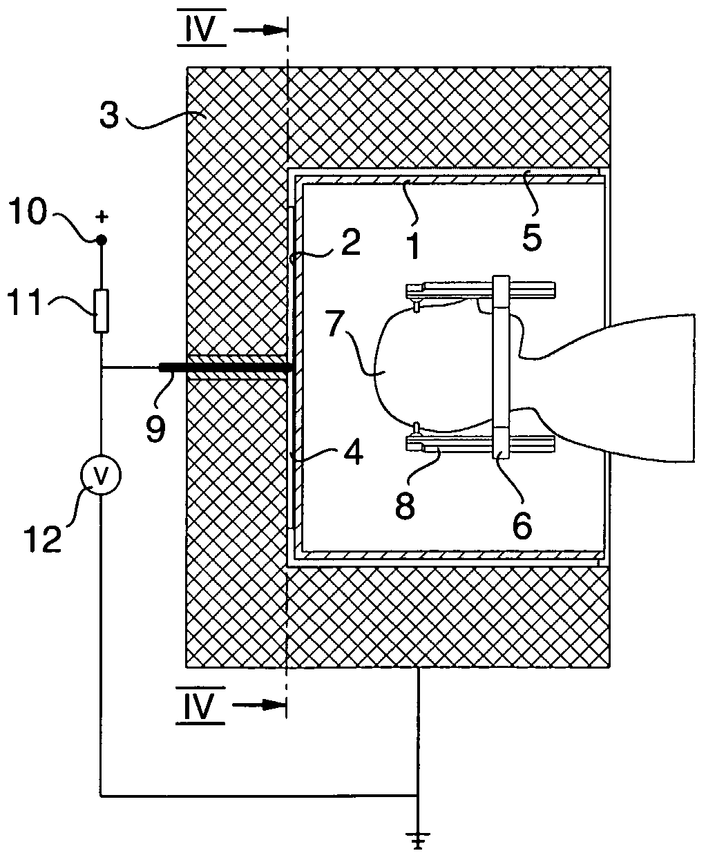 Collision detecting device and method