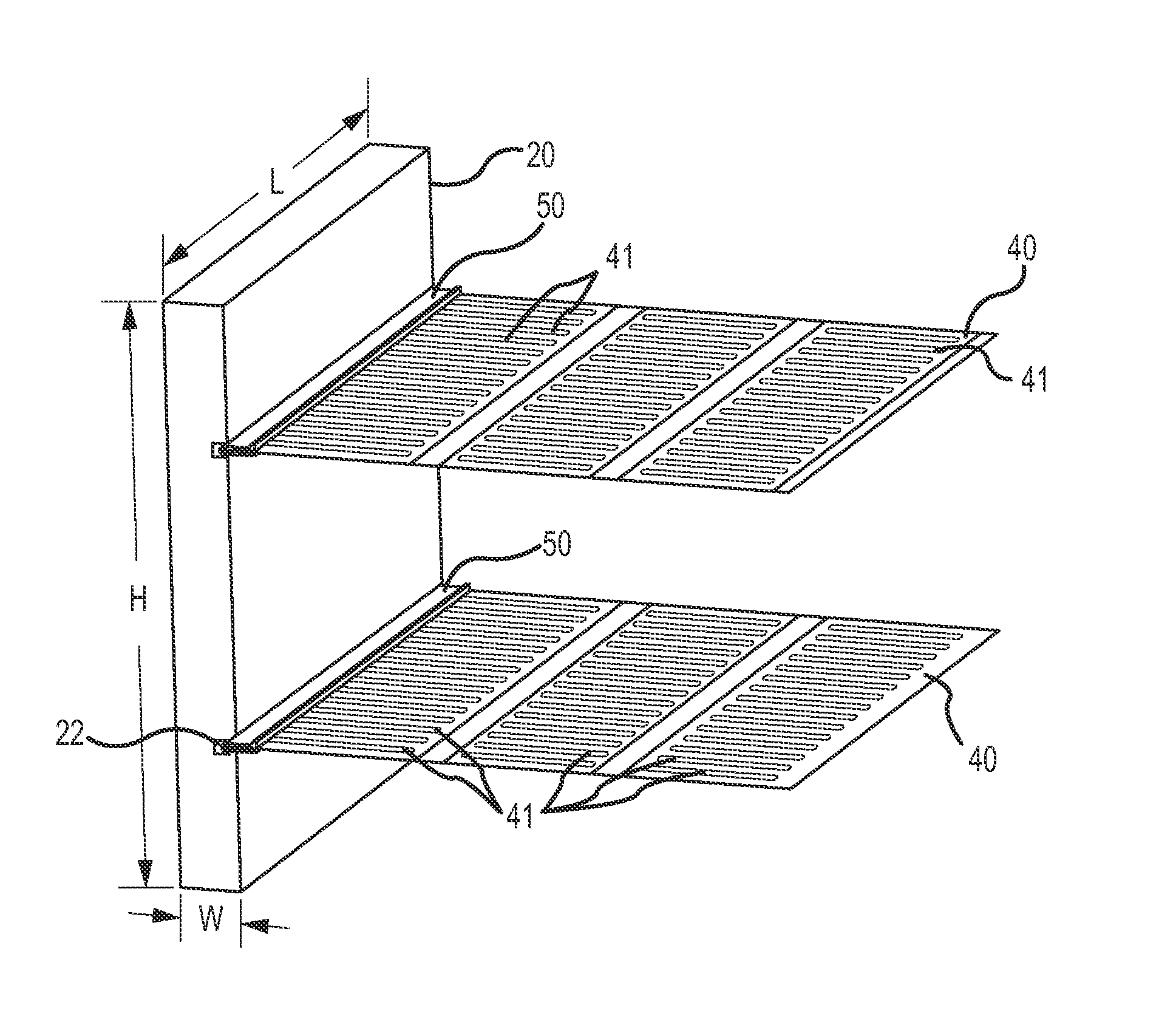 Mechanically stabilized earth retaining wall system and method of use