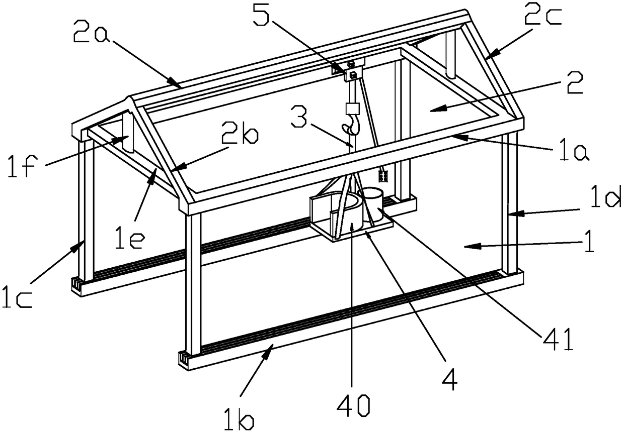 Frame type greenhouse capable of providing convenience for picking