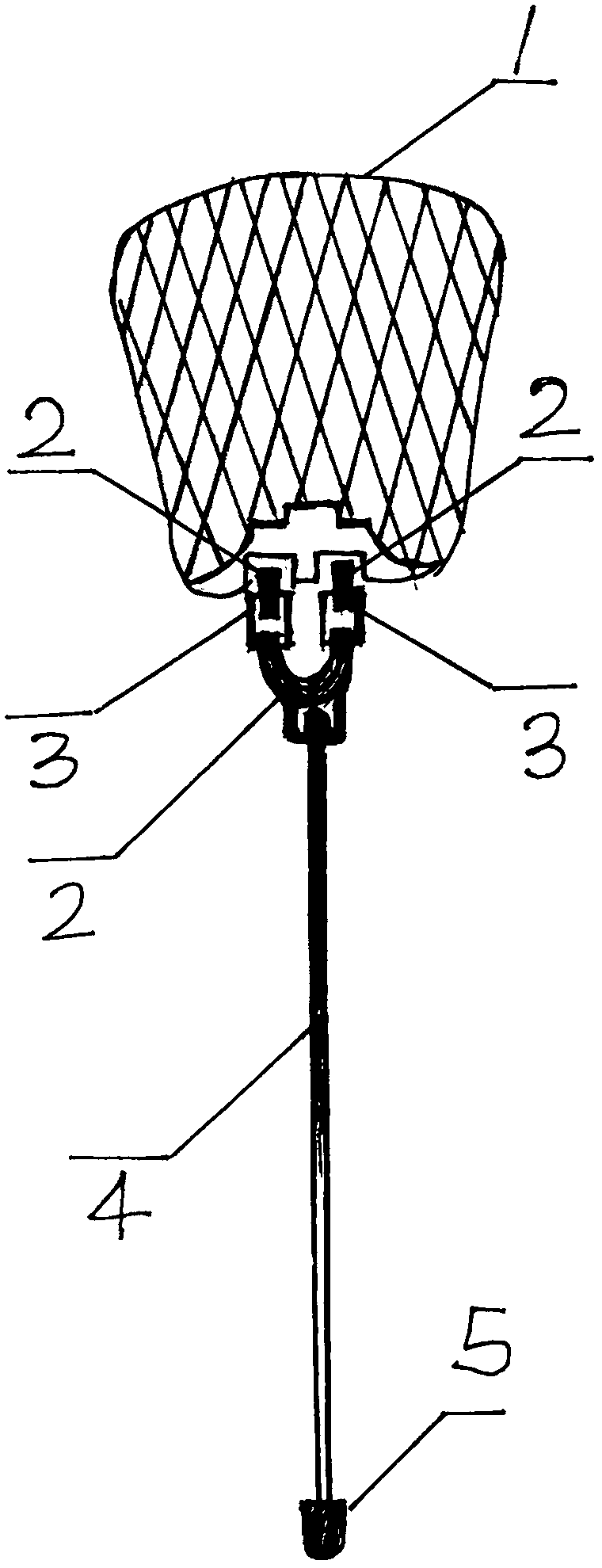 Soft elastic buffering manual flyswatter