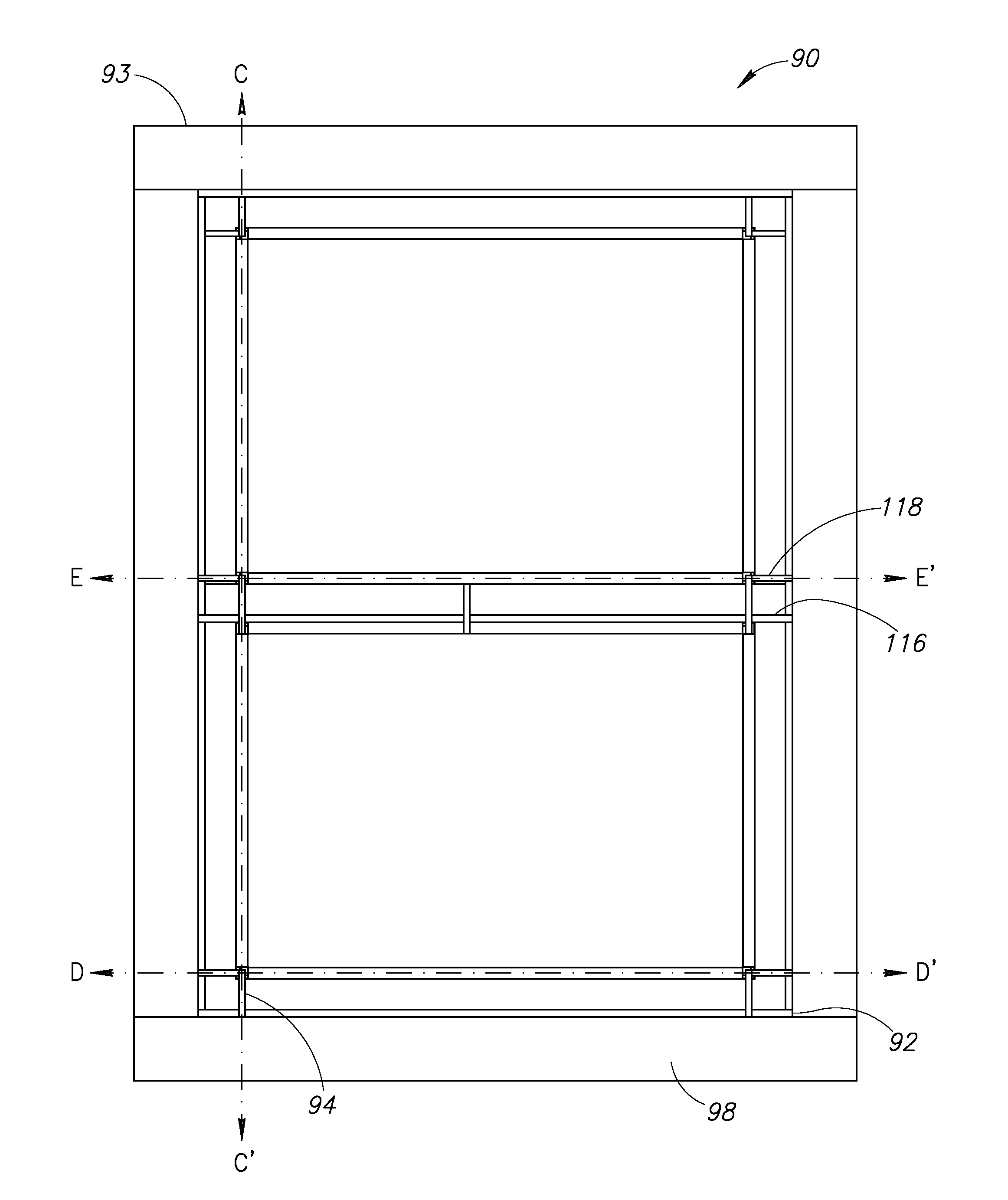 Supplemental window for fenestration