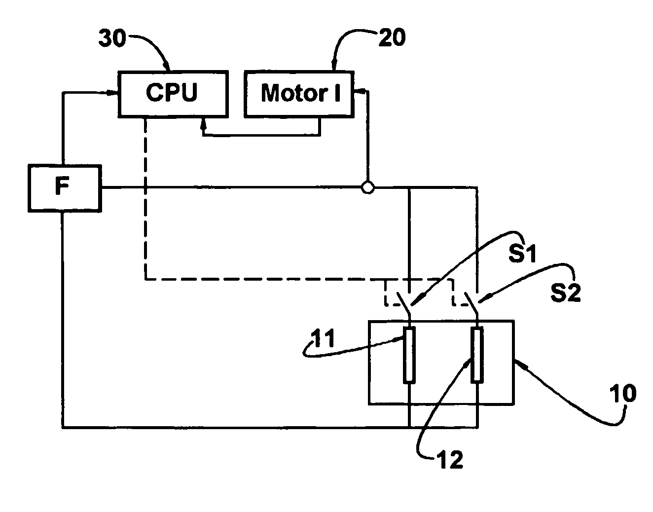 Starting system for a single-phase induction motor