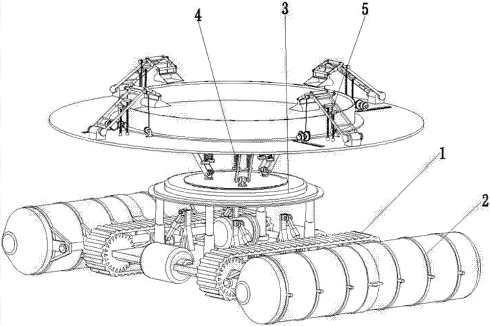 A large-area sewage purification environment-friendly robot