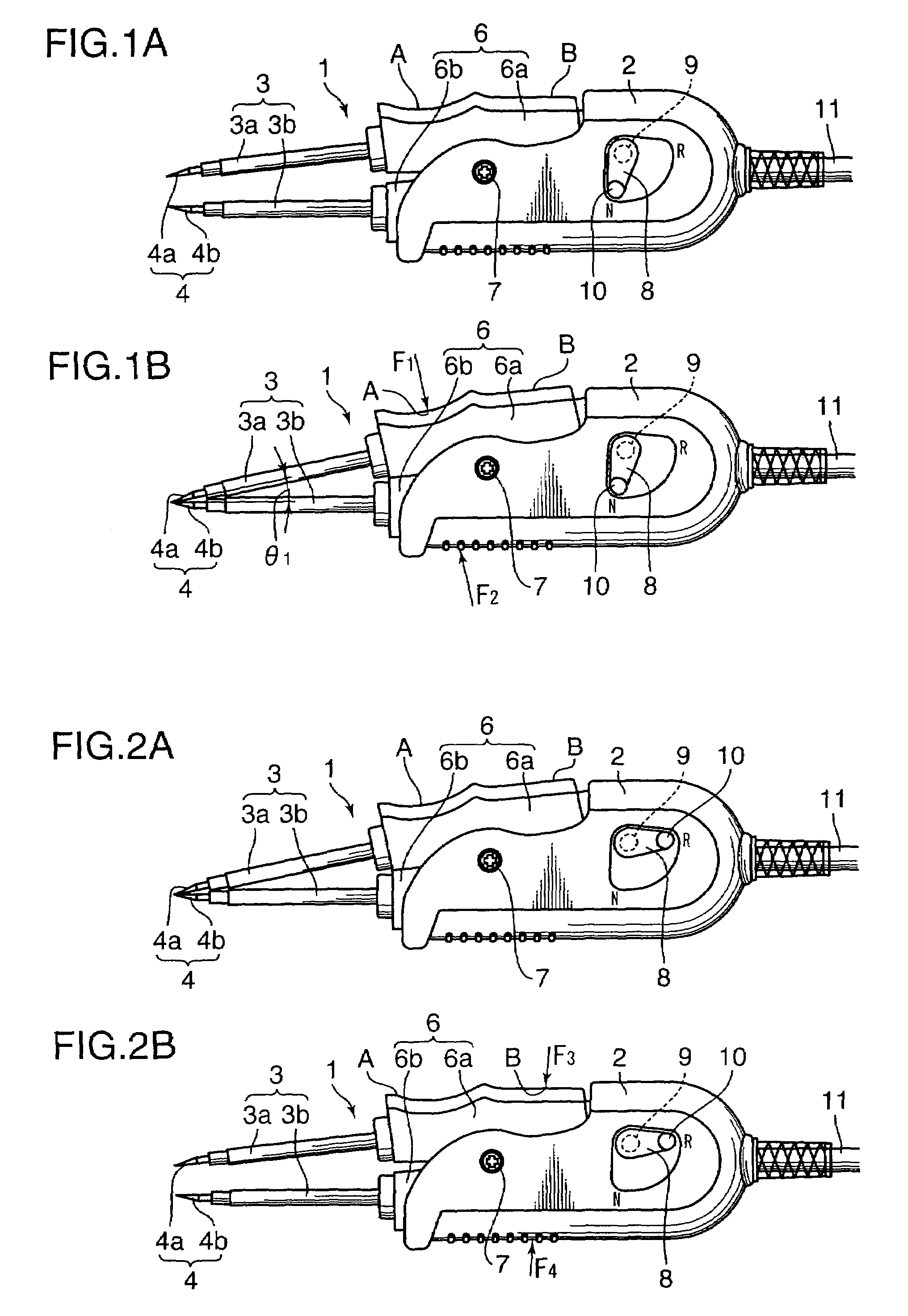 Electric part handling device