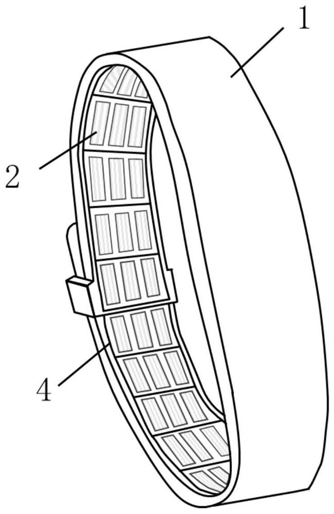 Arm ring for neuromuscular disease detection and use method thereof