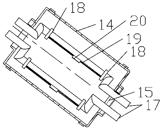 Multifunctional paper-surface gypsum board production device