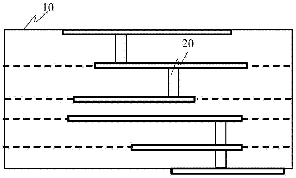 A kind of hole filling conductive gold paste applied to low temperature co-fired ceramics and preparation method thereof