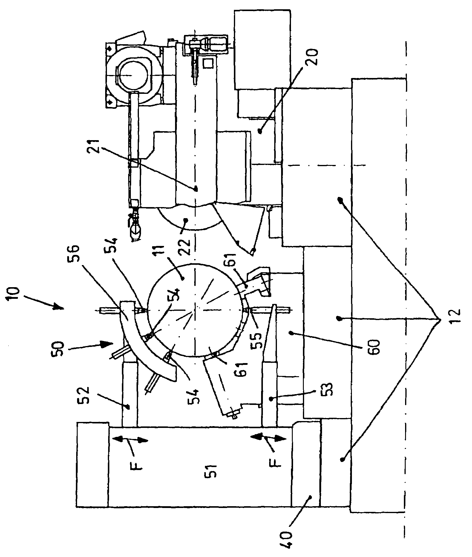 Independent measuring apparatus for grinding machines