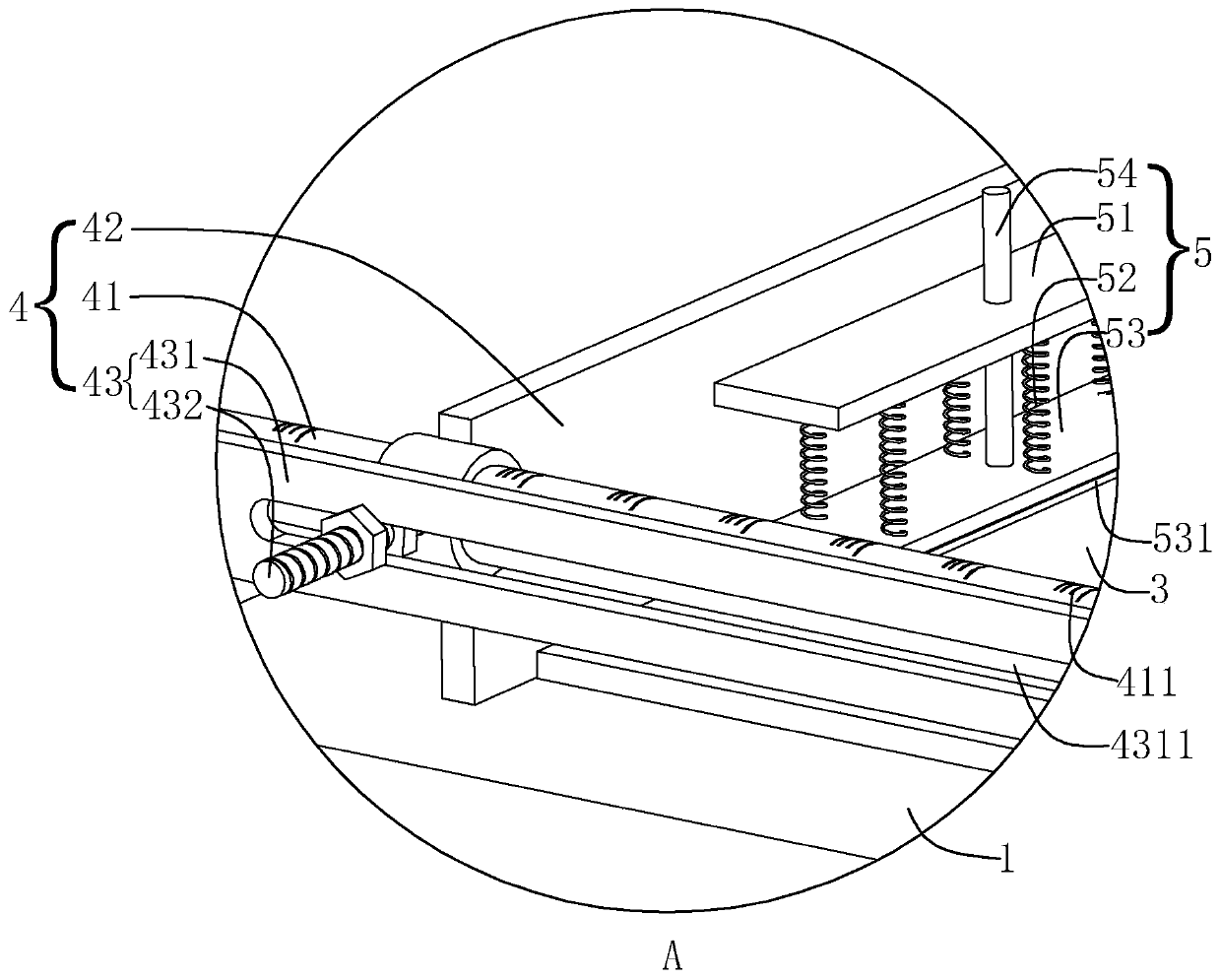Aluminum cutting system with accurate cutting function