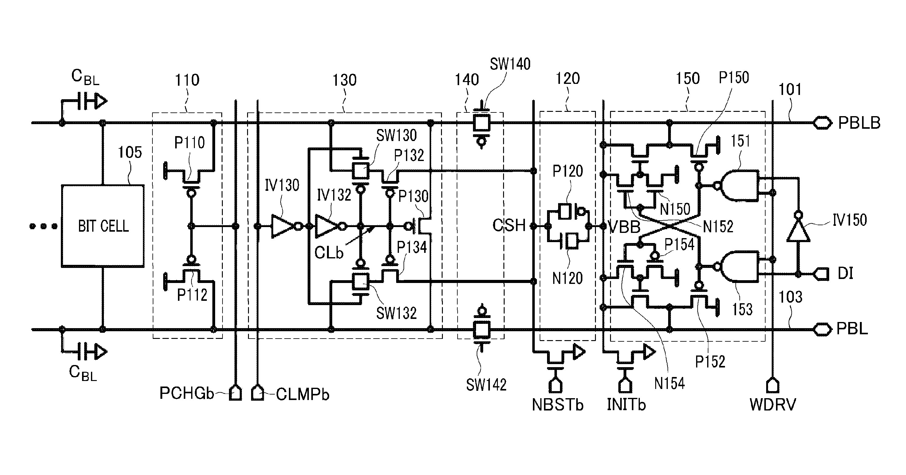 Static random access memory and riving method thereof