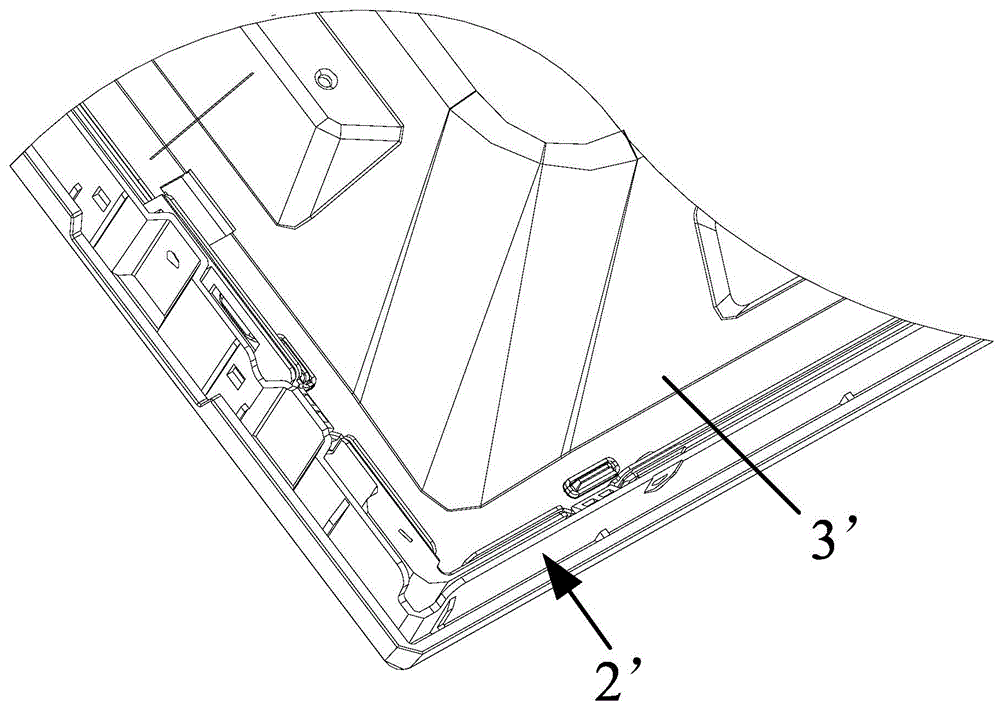 Display device, front case thereof, installation method of front case, liquid crystal television