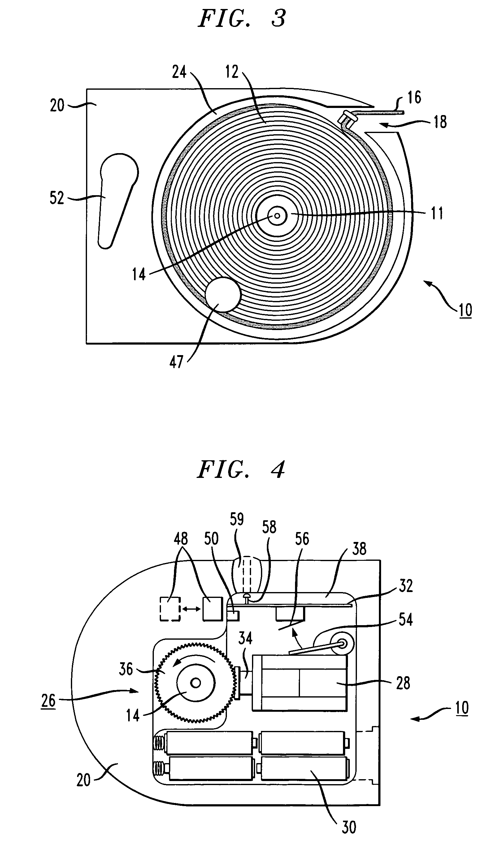 Motorized self-winding reel for divers