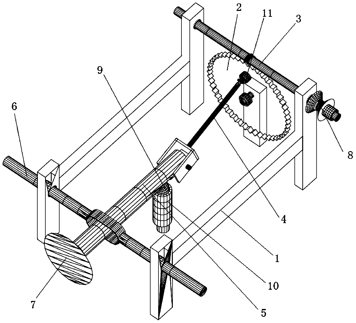 Automatic Swing Device for Simple Sprinkler