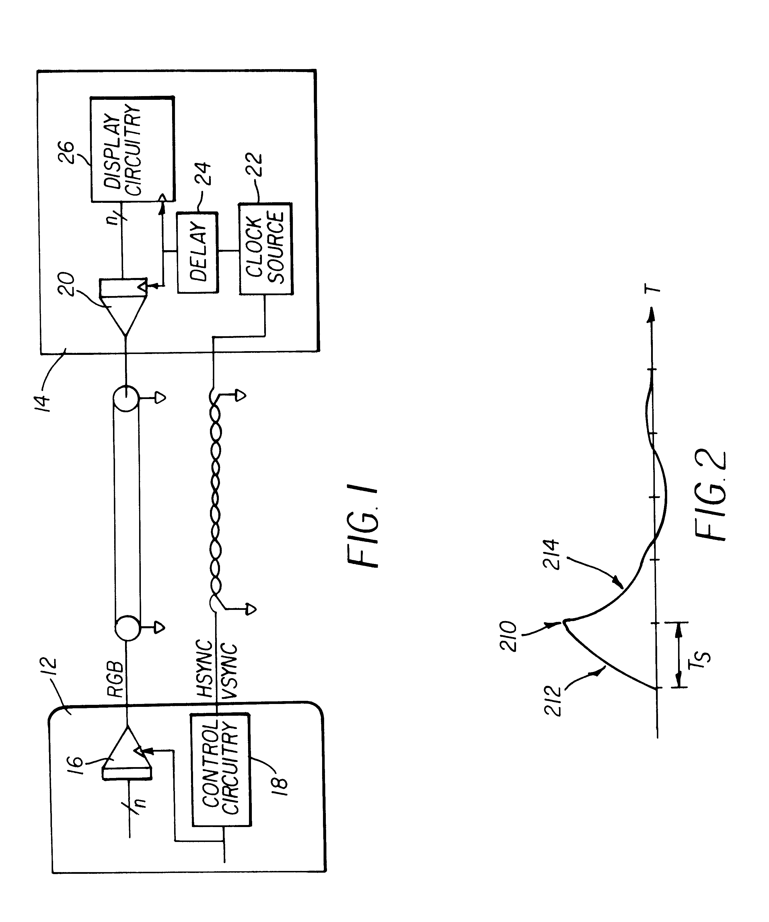 Method and apparatus implemented in an automatic sampling phase control system for digital monitors